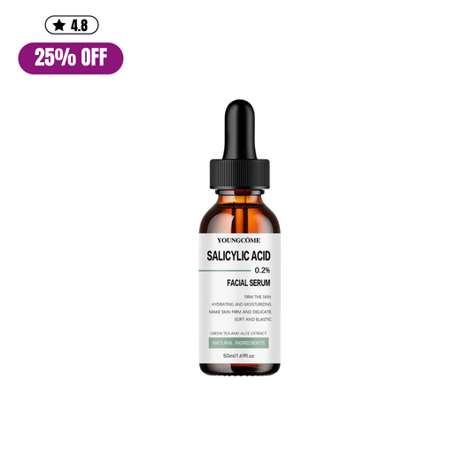 Sérum Facial com Ácido Salicílico e Ácido Hialurônico - Anti-idade e Reestruturação Intensa