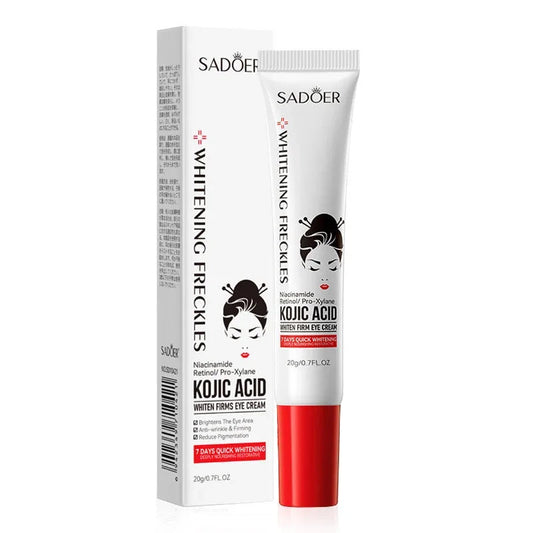 CREME PARA OS OLHOS CLAREADOR COM ÁCIDO KÓJICO + RETINOL