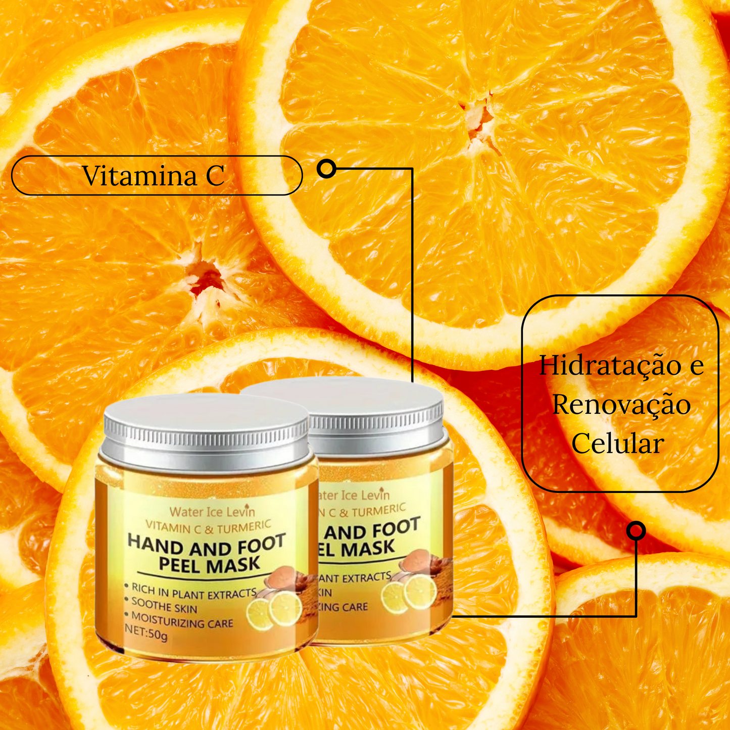 MÁSCARA DE CERA DE ABELHA + VITAMINA C