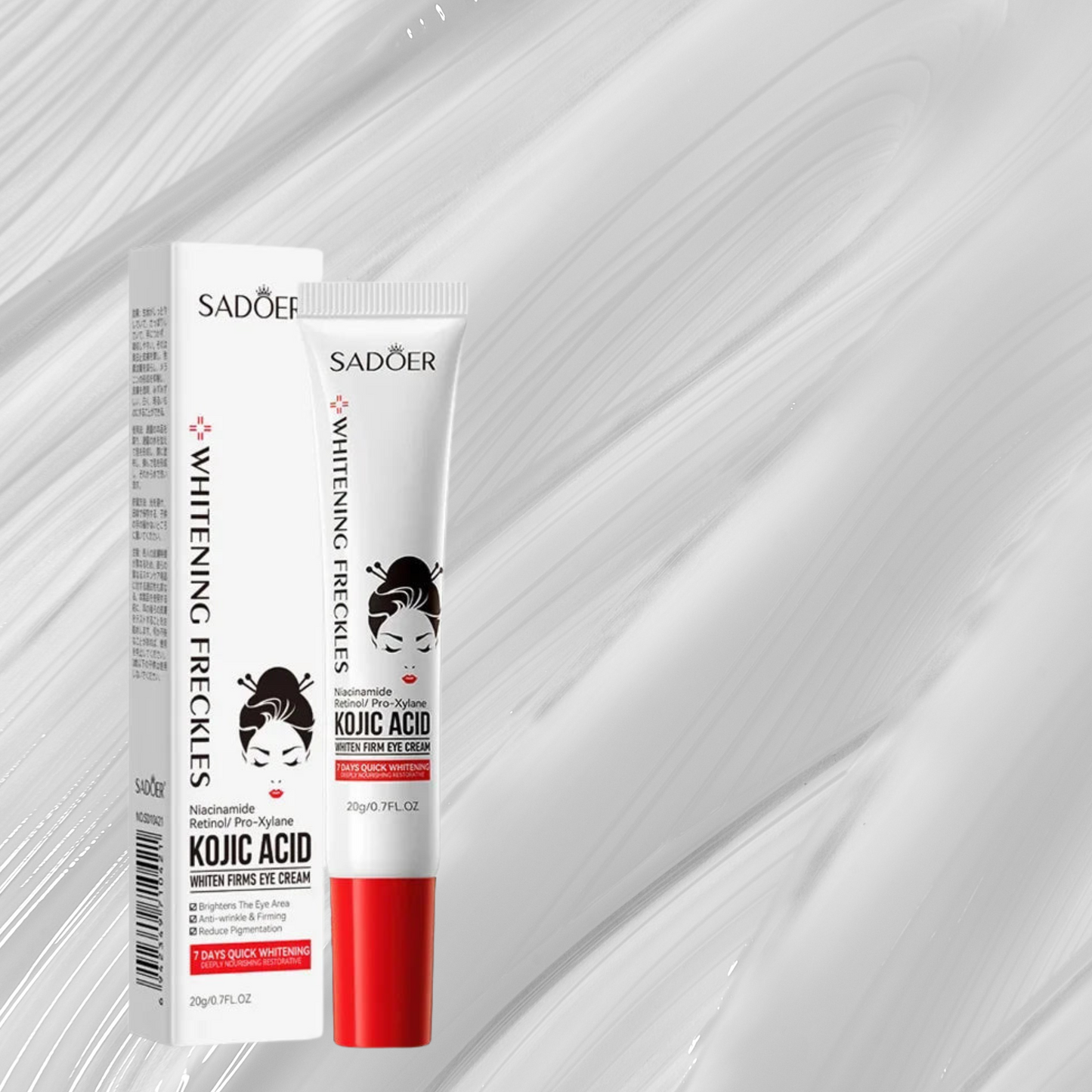 CREME PARA OS OLHOS CLAREADOR COM ÁCIDO KÓJICO + RETINOL