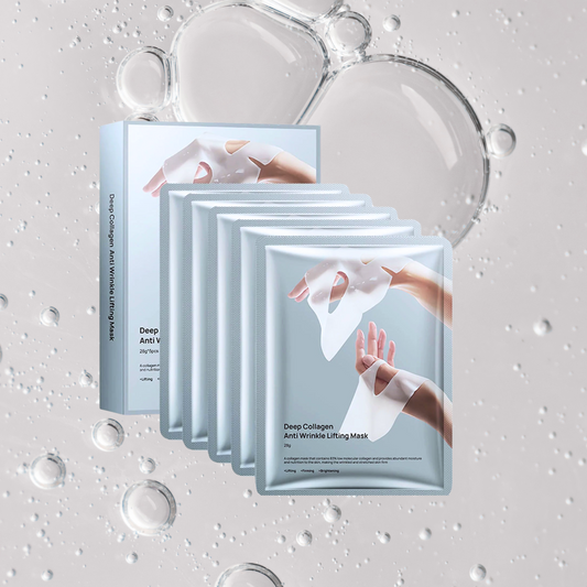 Deep Collagen Anti-Rugas Máscara Facial de Colágeno com Efeito Lift