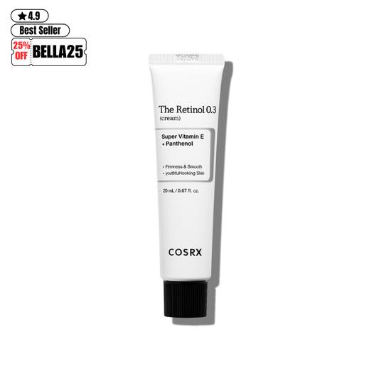 Creme de Retinol Anti-idade COSRX 0.1% – Tratamento Noturno Anti-rugas e Lifting