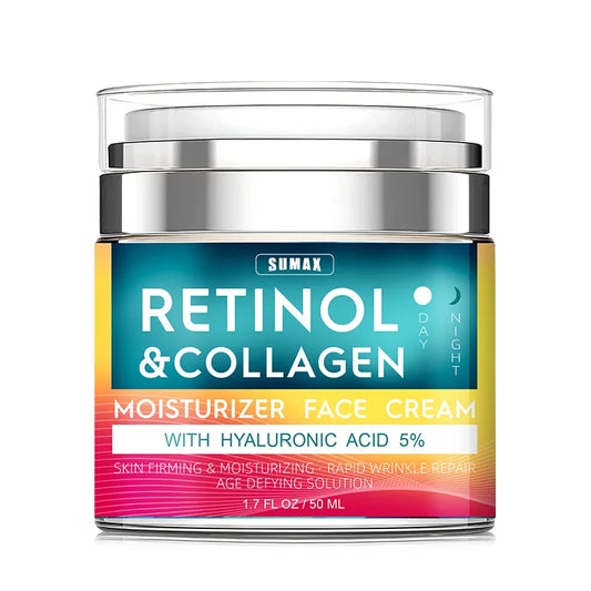 CREME ANTI-IDADE COM RETINOL + COLÁGENO – HIDRATAÇÃO PROFUNDA & REDUÇÃO DE RUGAS