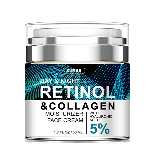 CREME ANTI-IDADE COM RETINOL + COLÁGENO – HIDRATAÇÃO PROFUNDA & REDUÇÃO DE RUGAS